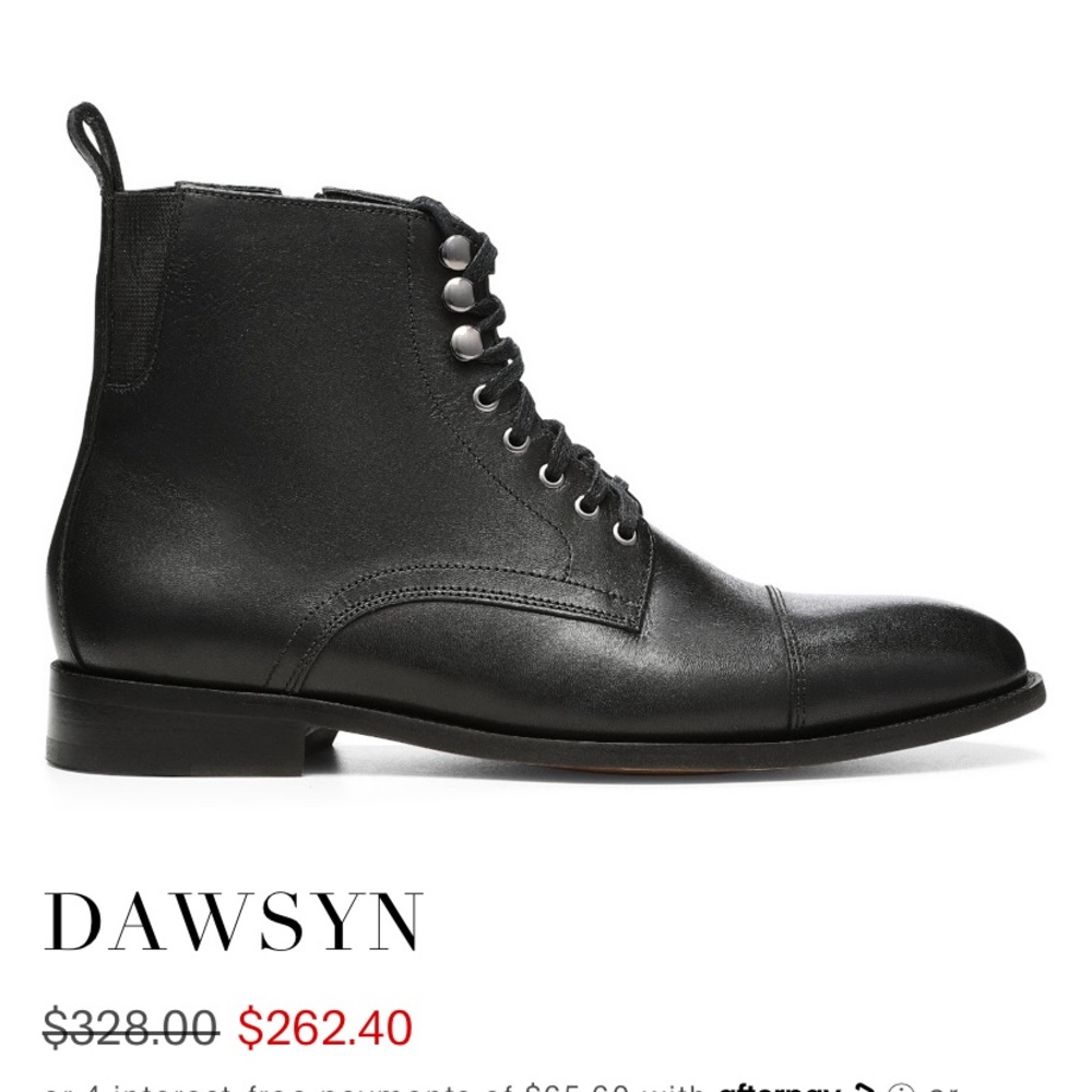 NWOT Donald Pliner Men’s Dawsyn Boots